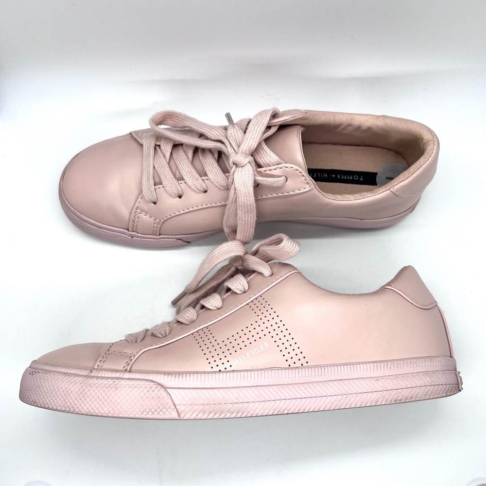 Tommy Hilfiger Aydea Blush Pink Sneaker - Picture 2 of 16